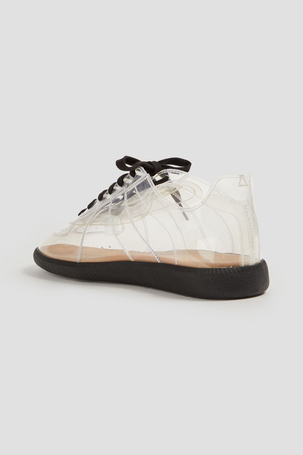 MAISON MARGIELA حذاء سنيكرز من البولي يوريثان بتصميم مخرّم