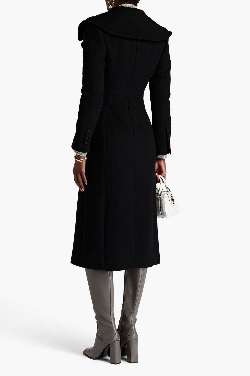 DOLCE&GABBANA ウール ダブルブレストコート