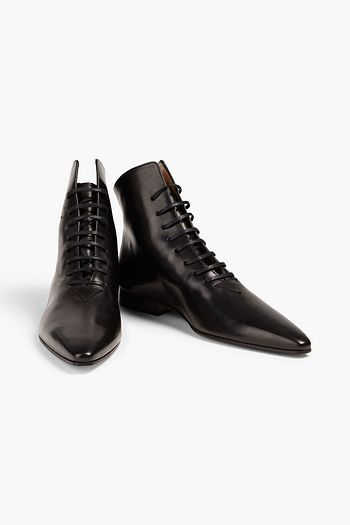 Maison margiela leather top boots