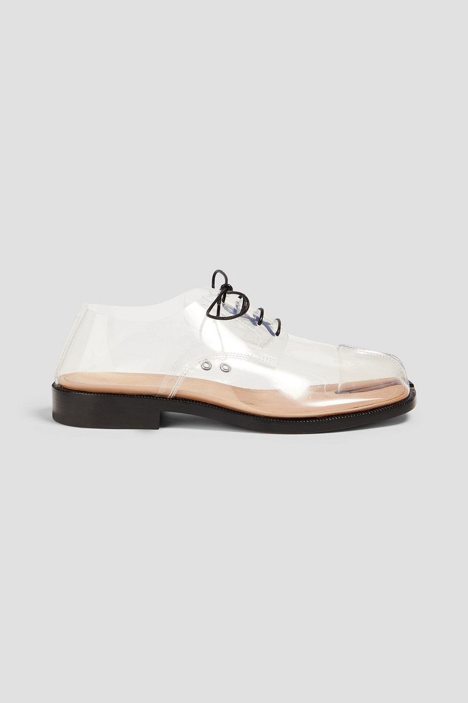 Maison Margiela - Tabi split-toe PVC loafers - White - EU 35