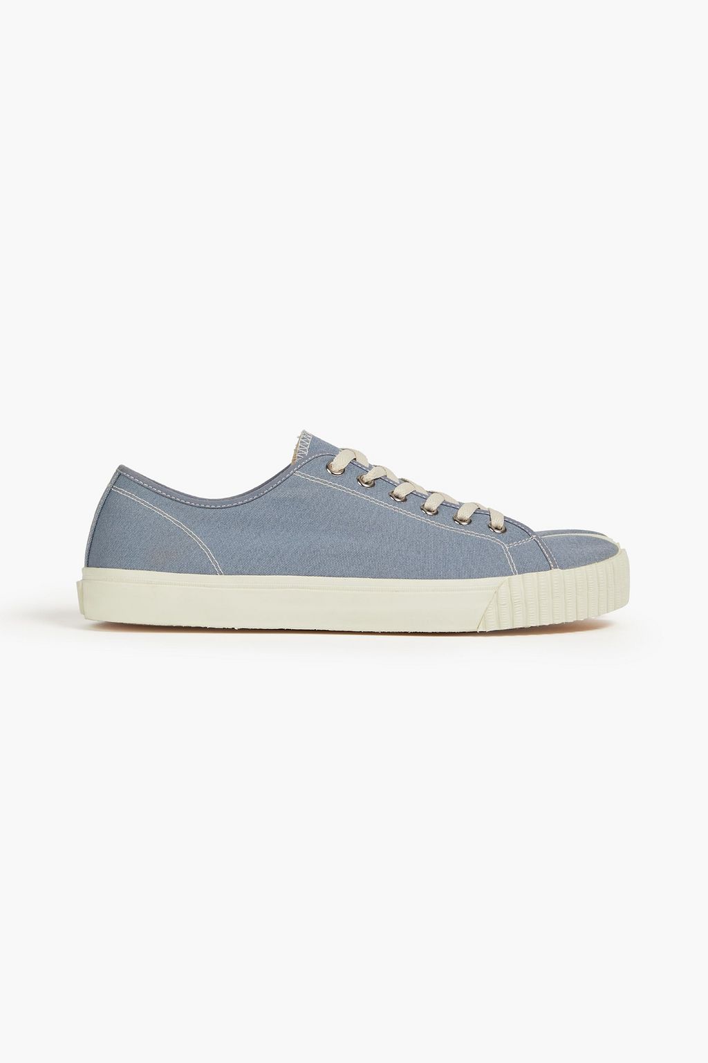 MAISON MARGIELA Tabi split-toe canvas sneakers | THE OUTNET