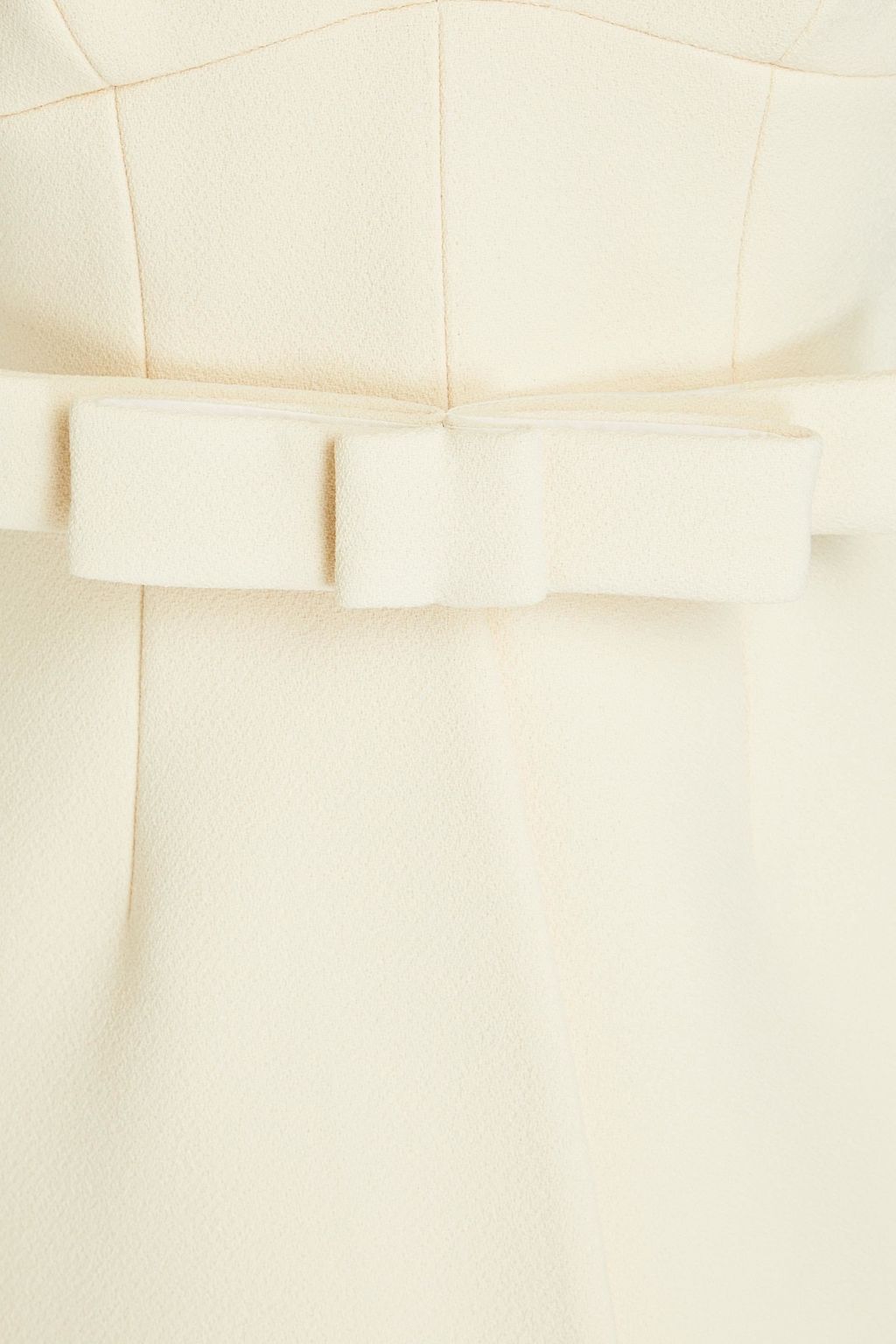 JIL SANDER فستان قصير من الكريب بأسلوب ملتف