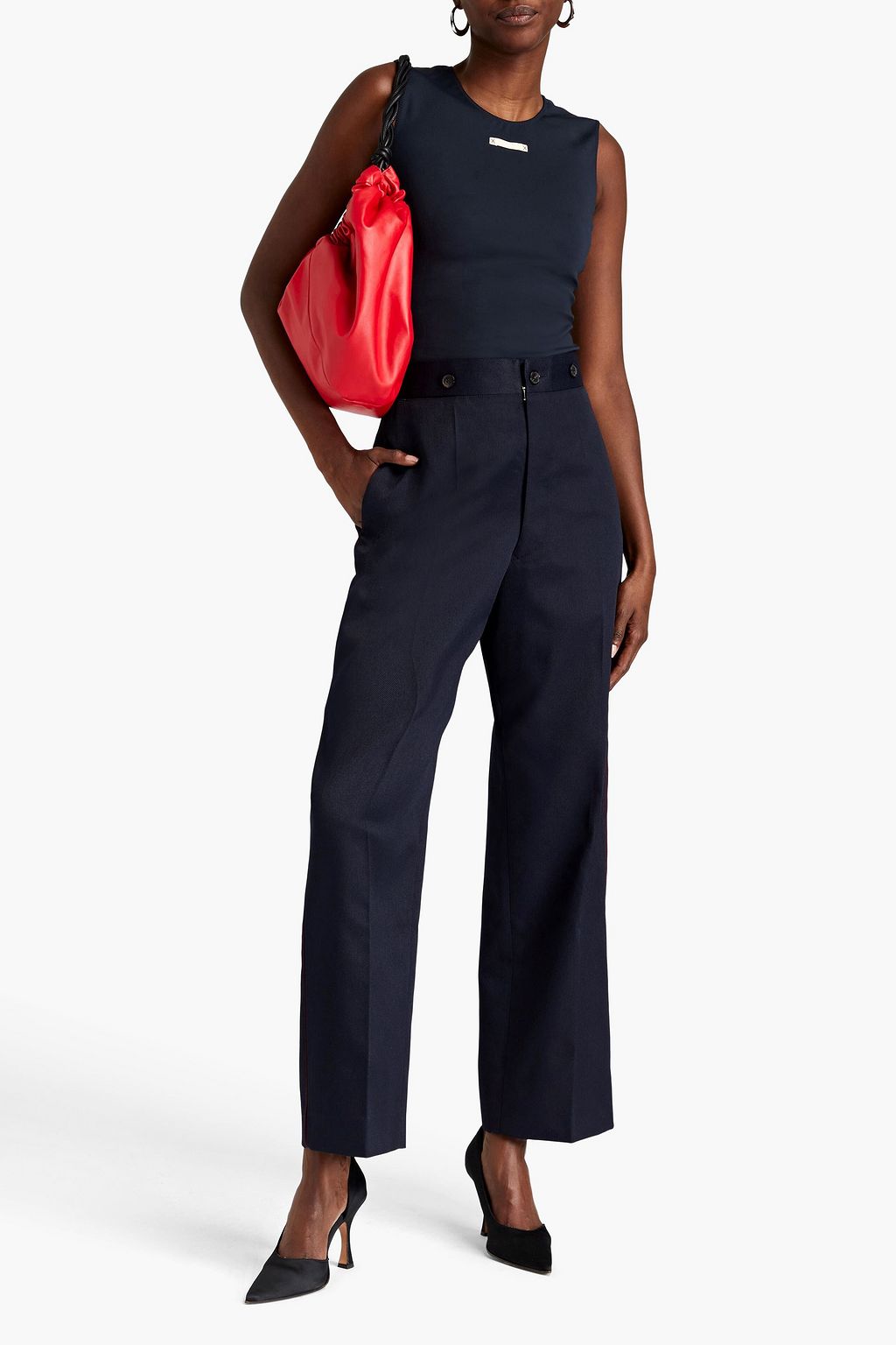 MAISON MARGIELA Twill straight-leg pants