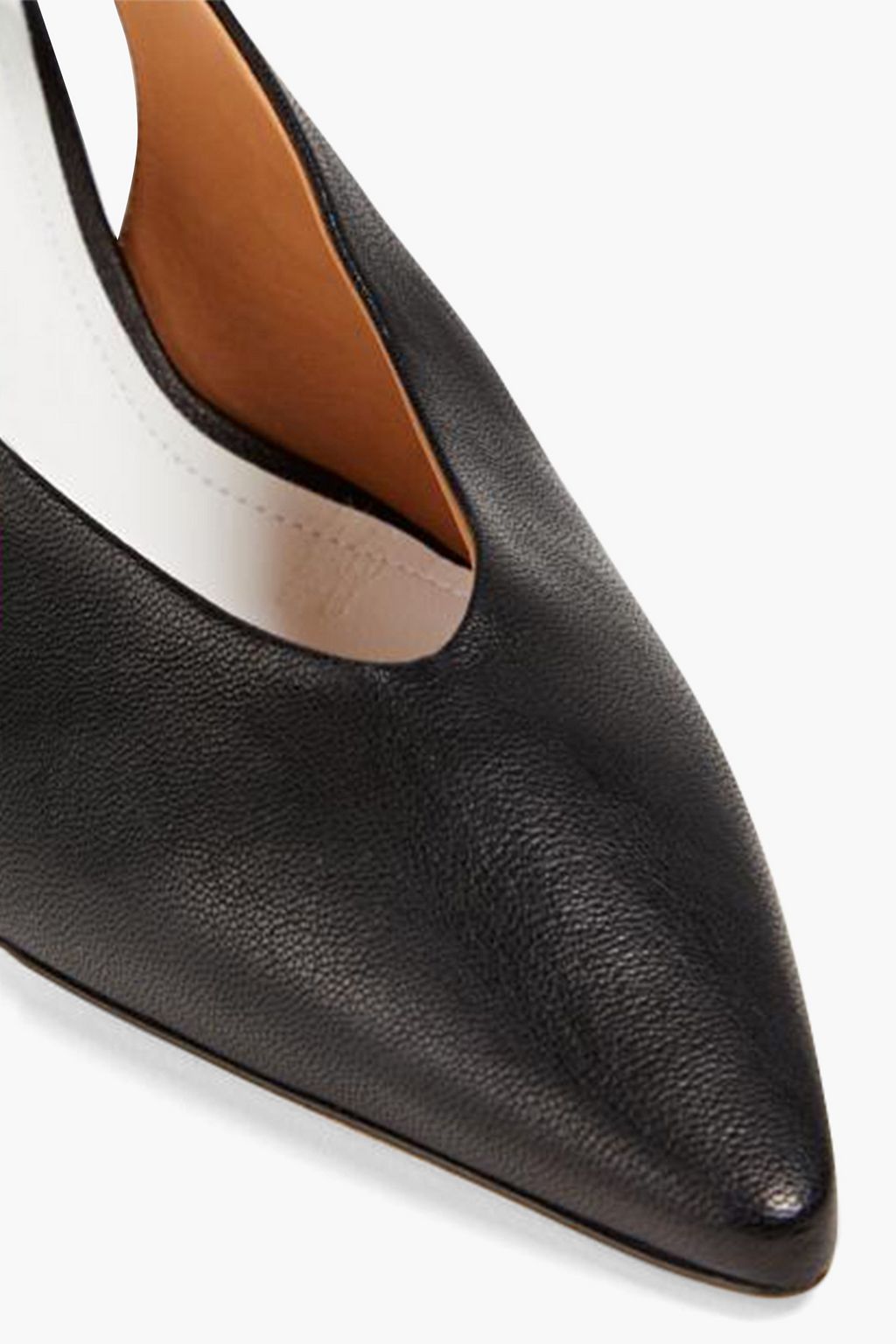 MAISON MARGIELA Leather slingback pumps