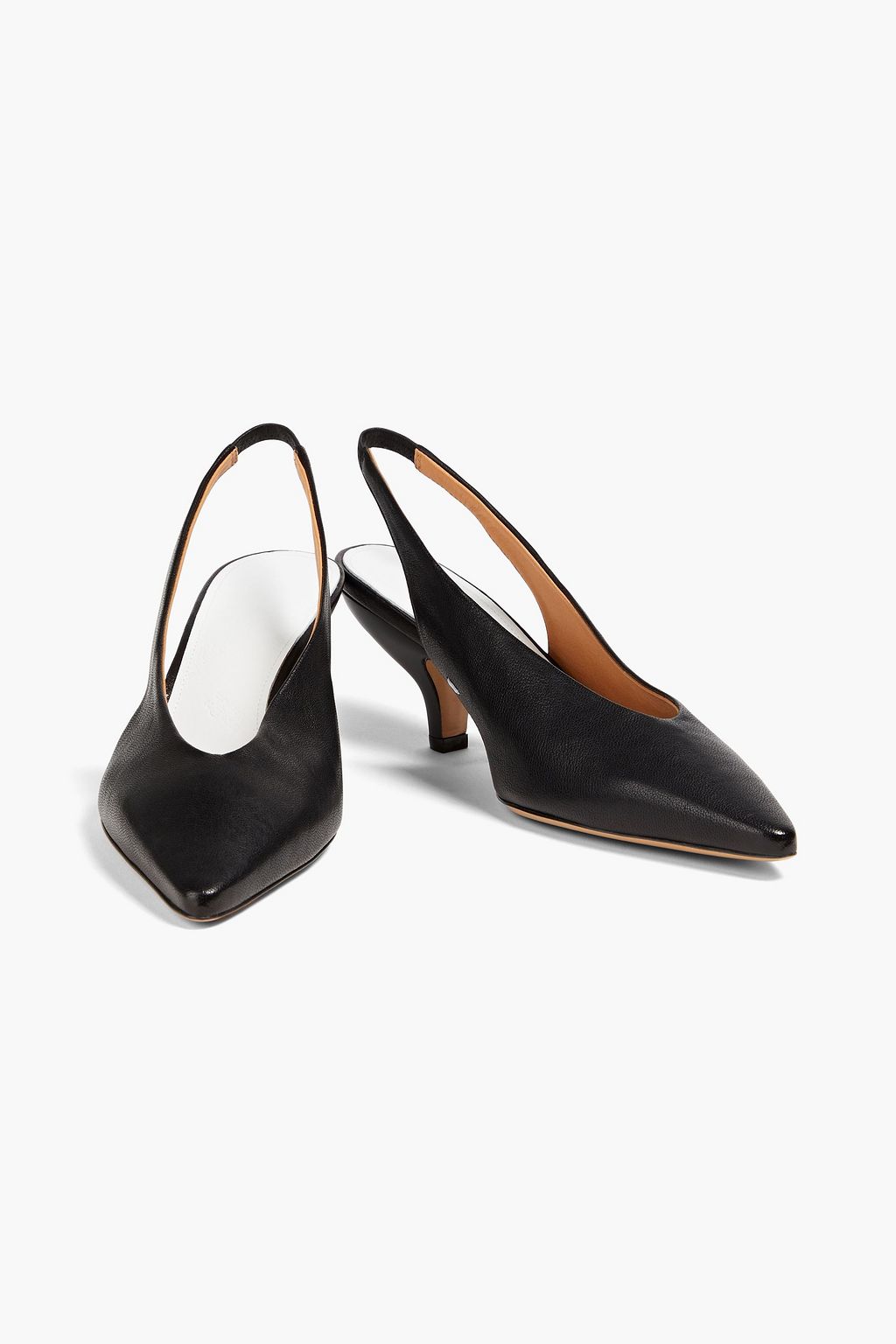 MAISON MARGIELA Leather slingback pumps