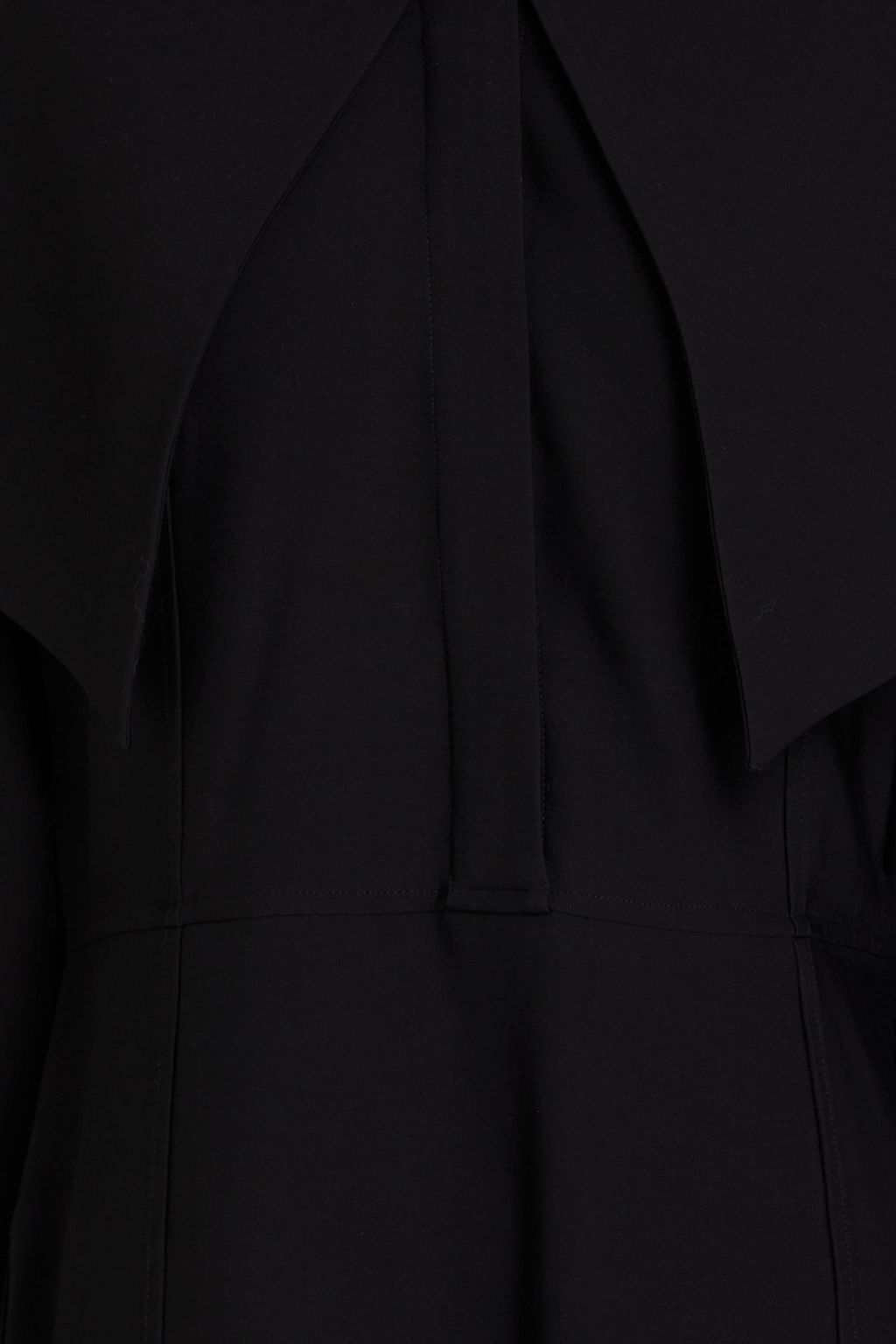JIL SANDER Hemd aus Twill mit Cape-Effekt