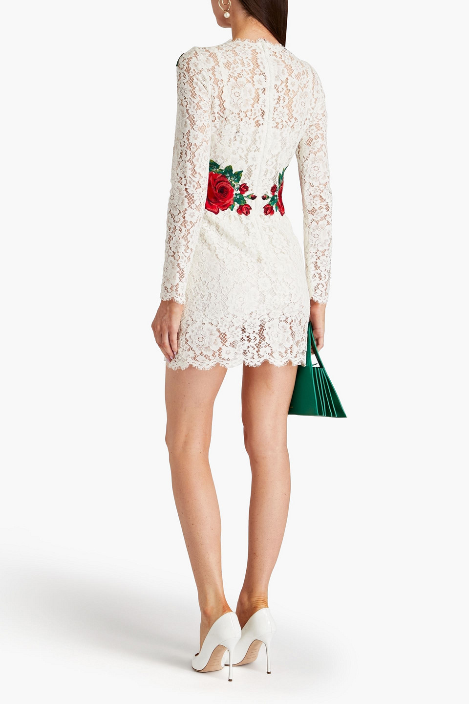 Dolce & Gabbana Short Dresses In Cream