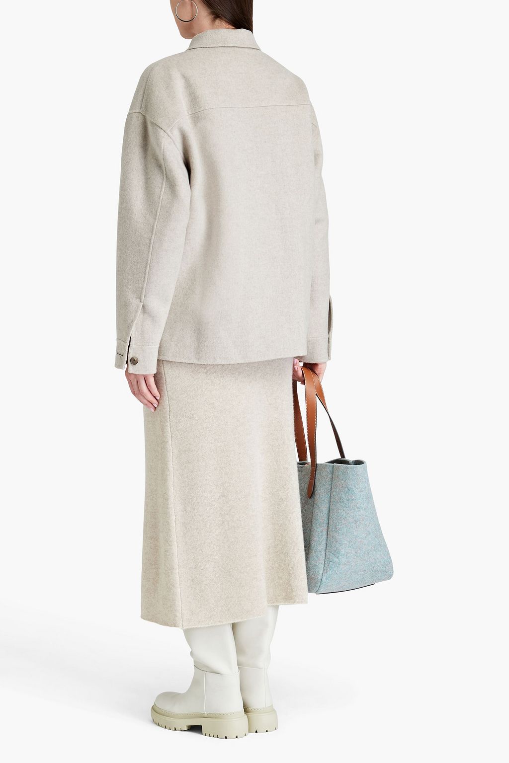 3.1 PHILLIP LIM جاكيت من صوف لبّاد