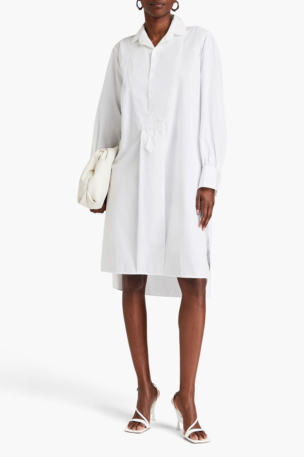 MAISON MARGIELA Cotton-poplin shirt dress