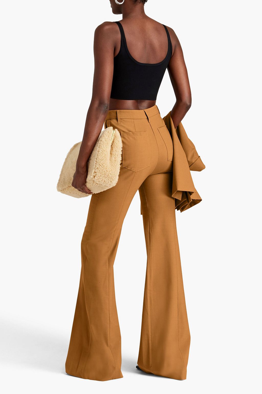 PALMER//HARDING Woven flared pants