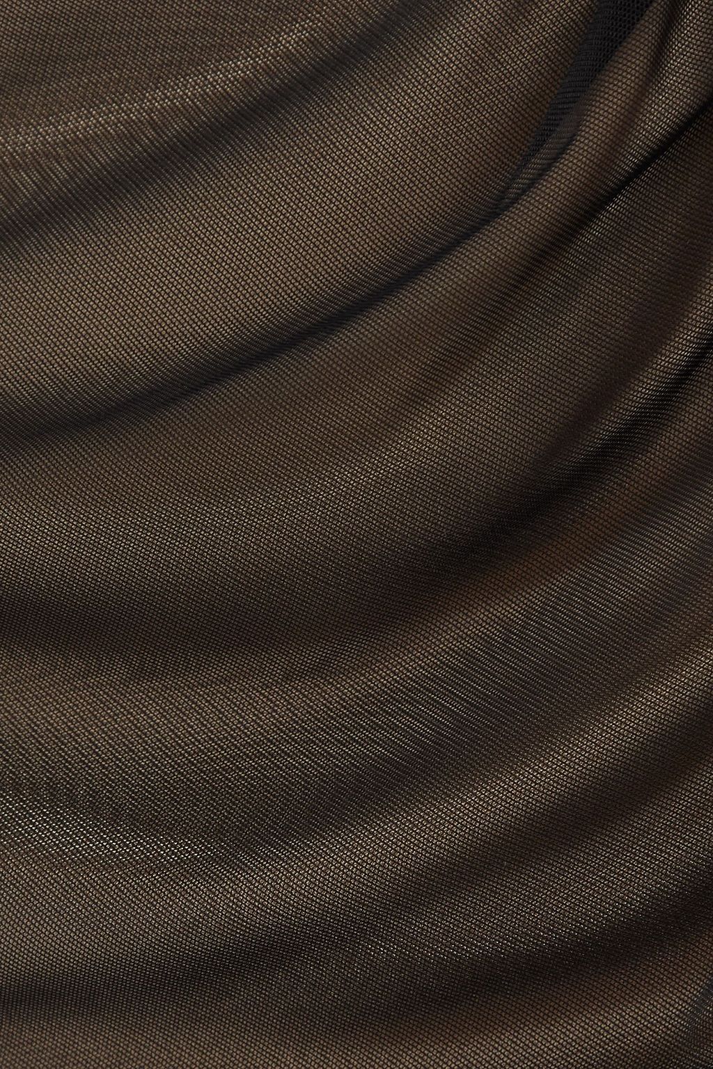 GAUGE81 Perry ruched stretch-mesh mini dress