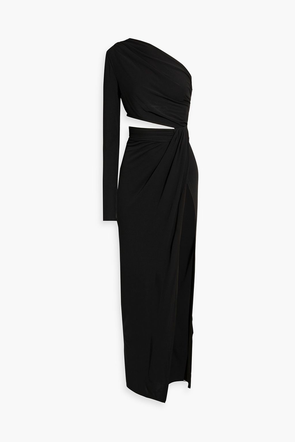 RONNY KOBO Lorinna one-sleeve cutout jersey maxi dress | THE OUTNET