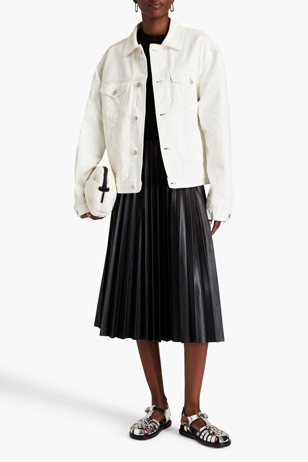 MAISON MARGIELA جاكيت من الدنيم