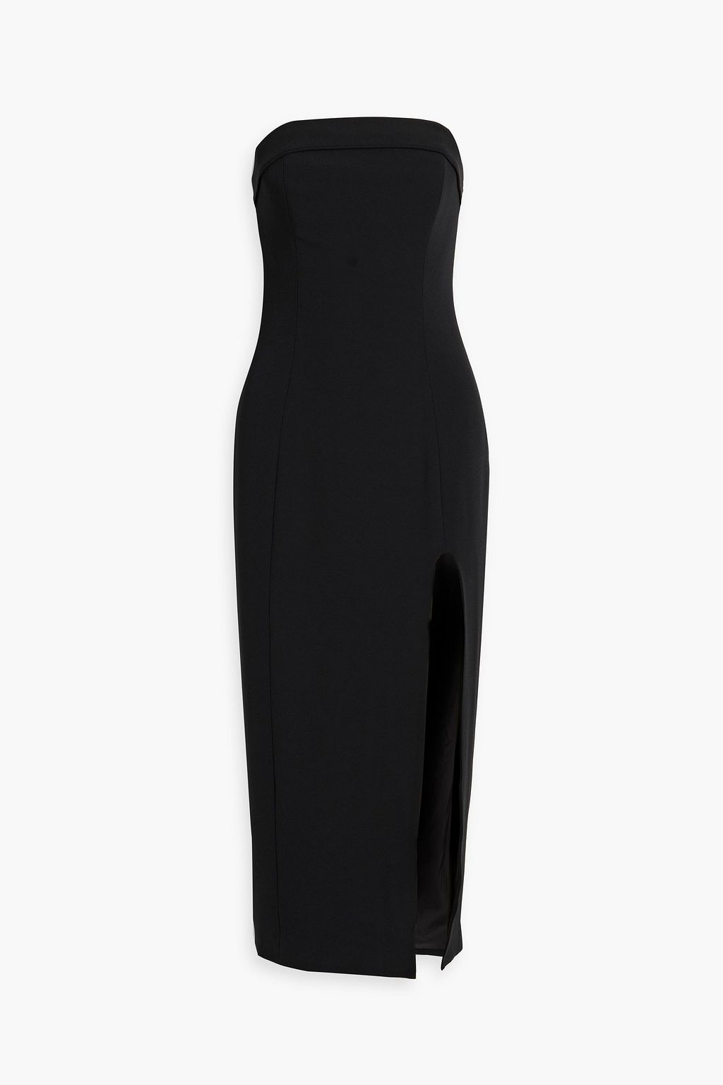 NICHOLAS Adiba strapless crepe midi dress | THE OUTNET