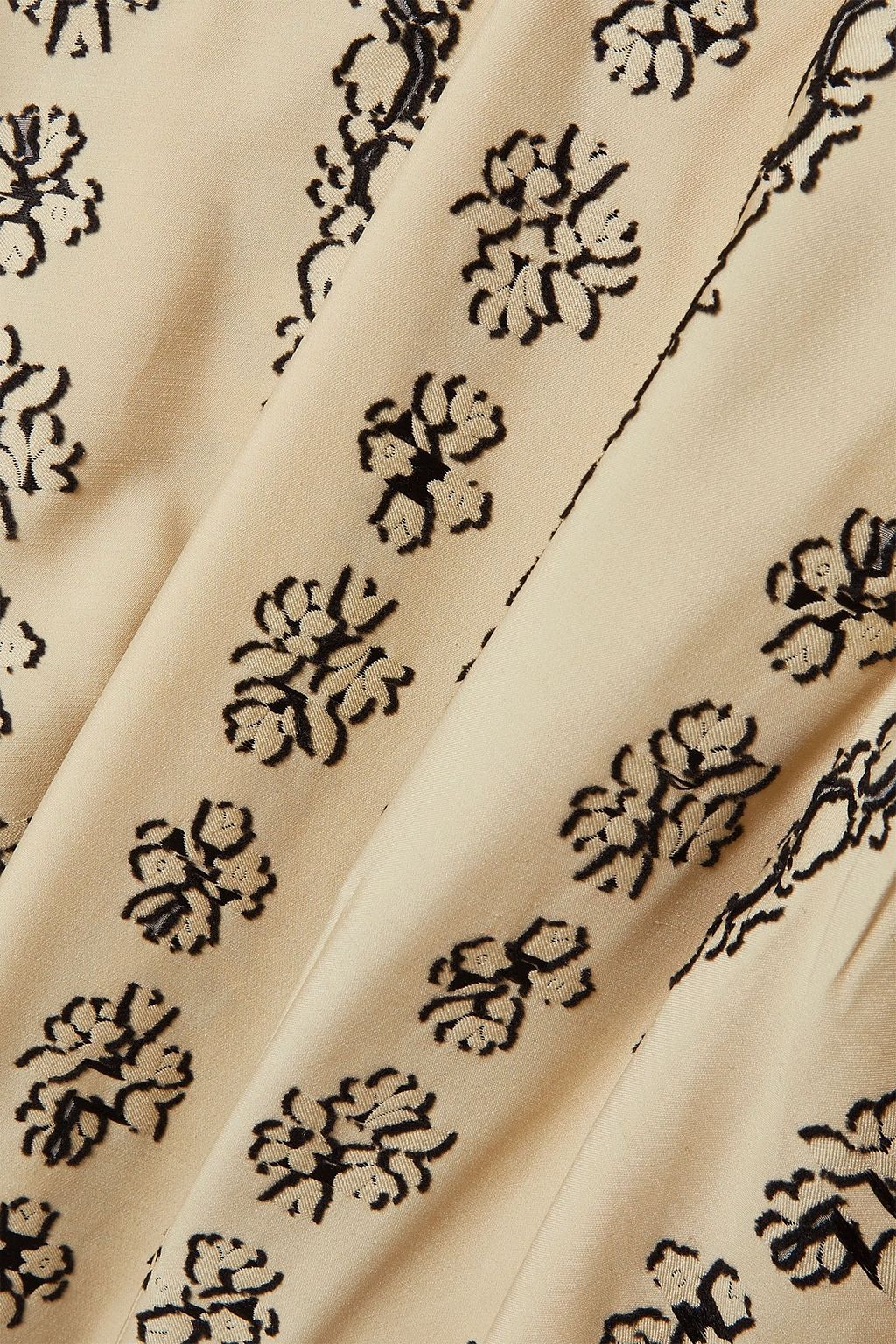 ULLA JOHNSON Layla fil coupé silk-blend blouse