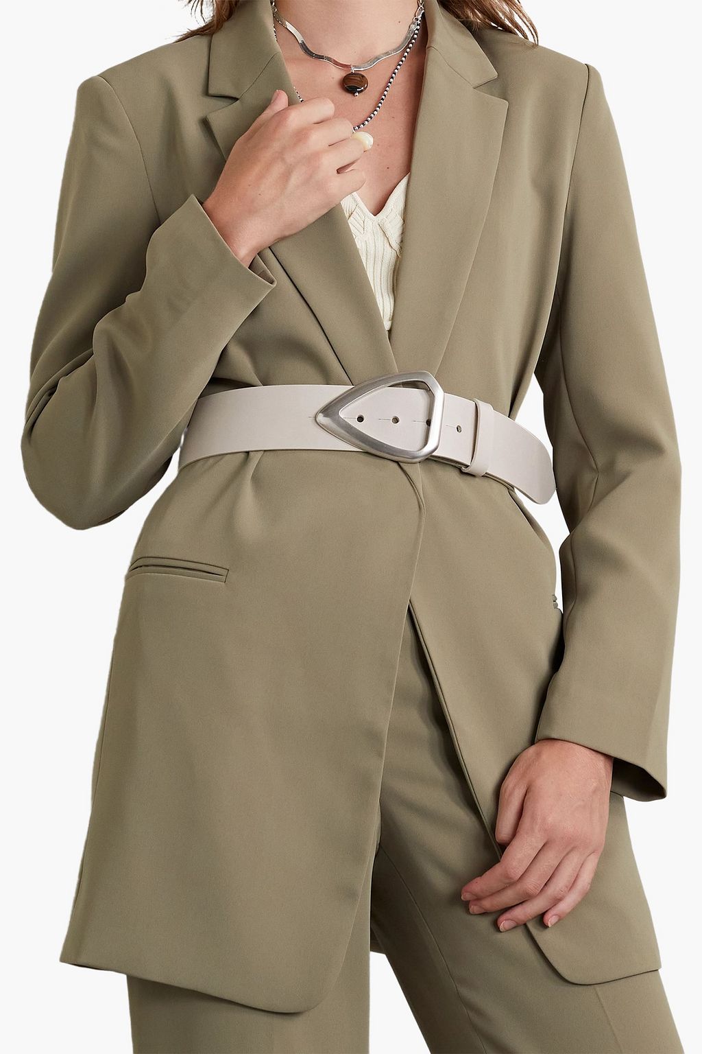 ISABEL MARANT Leather belt THE