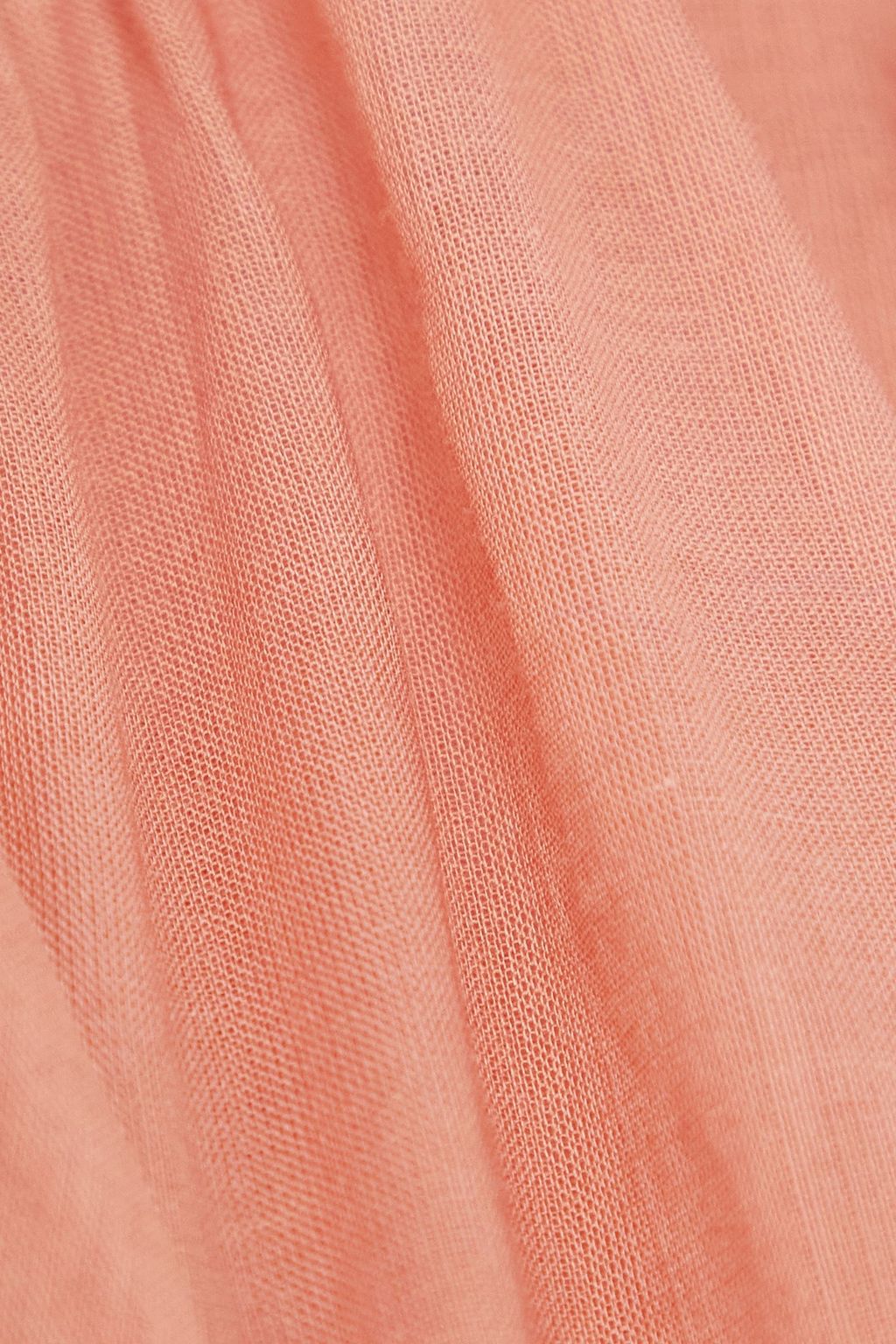 SKIN قميص ’بيلي’ من قطن فوال بتصميم مزموم