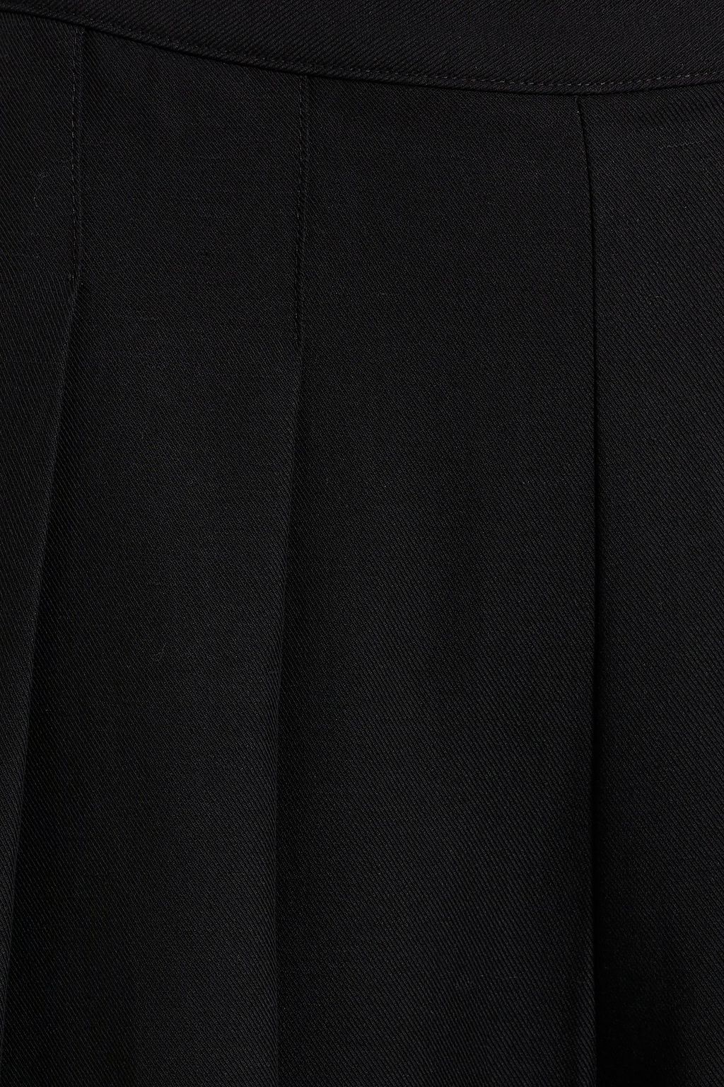 ENZA COSTA TENCEL™, linen and cotton-blend wide-leg pants