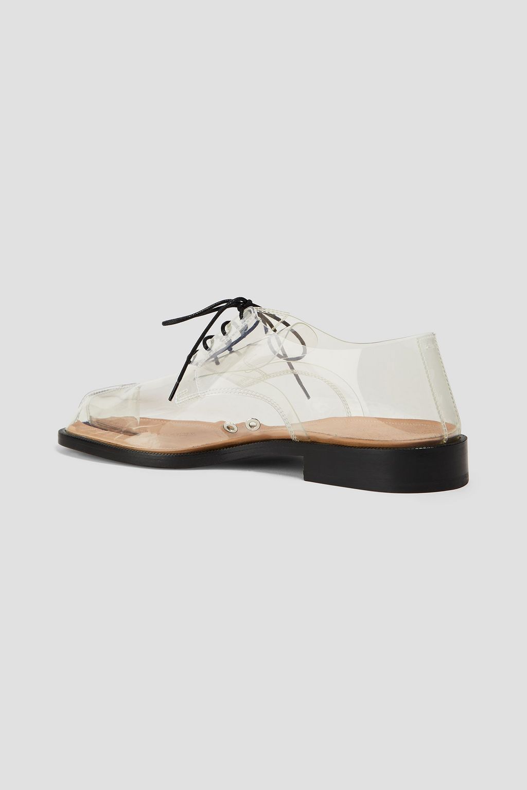 MAISON MARGIELA Tabi split-toe PVC derby shoes