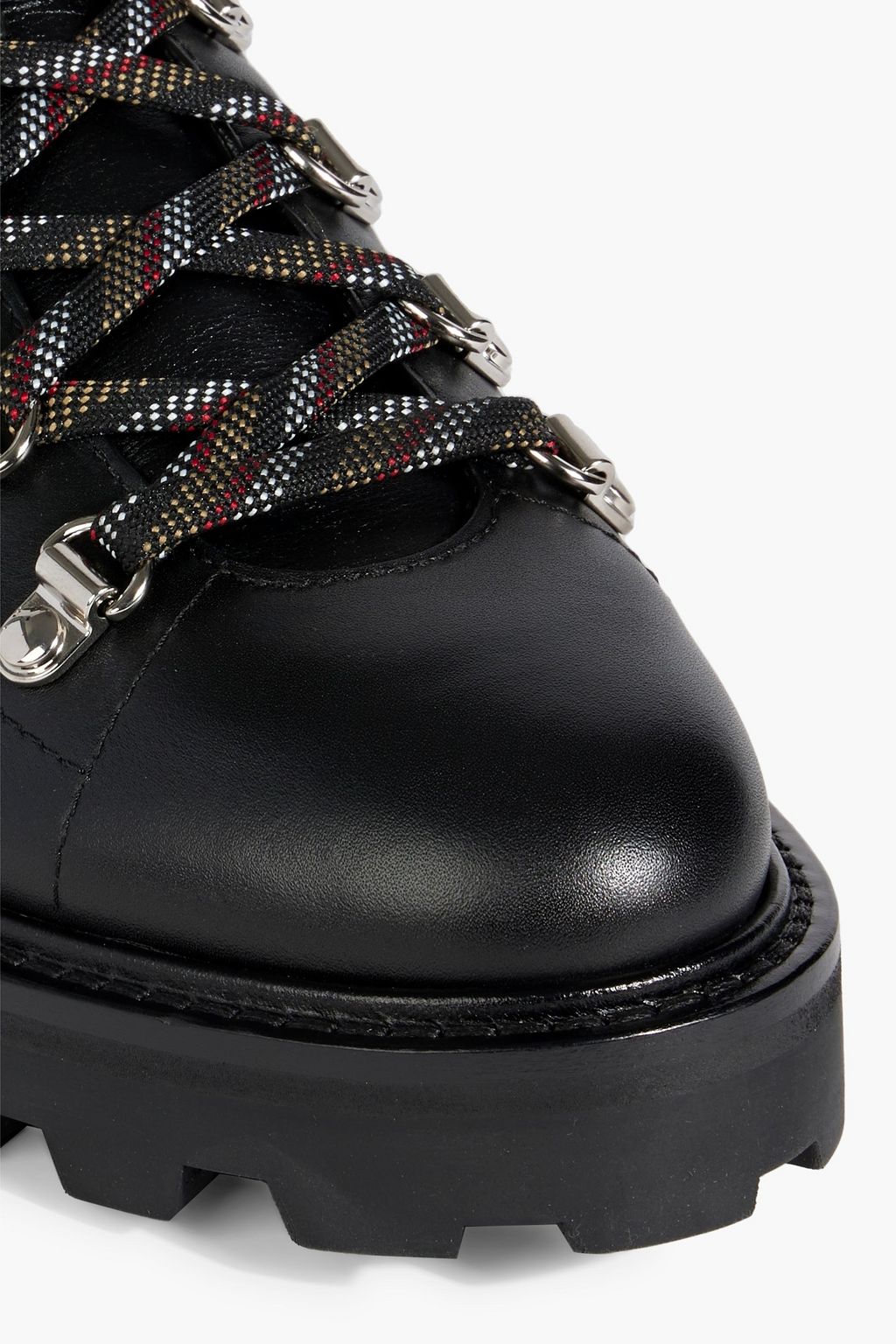 JIMMY CHOO Eshe Flat leather ankle boots