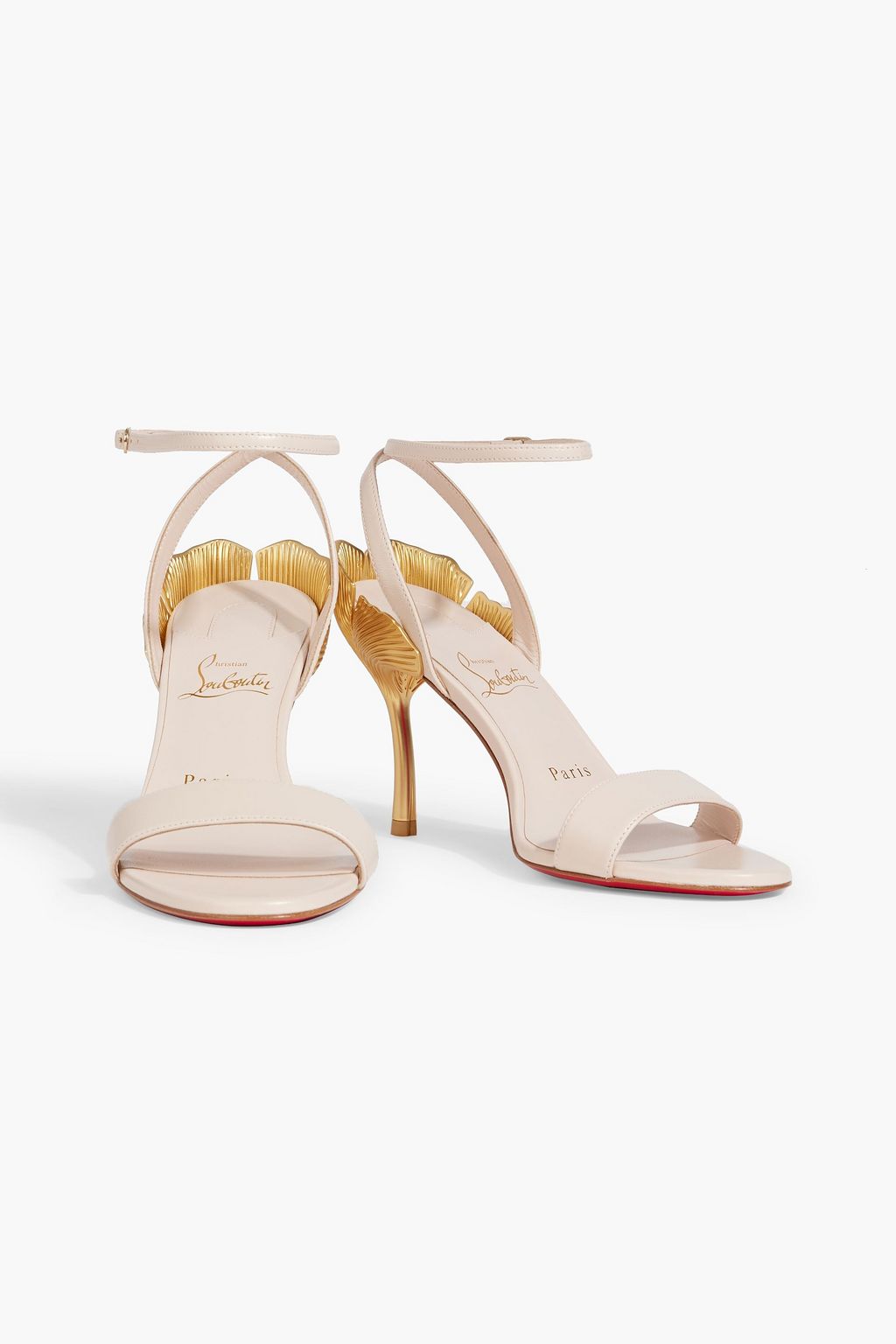 CHRISTIAN LOUBOUTIN Ginko Girl 85 leather sandals