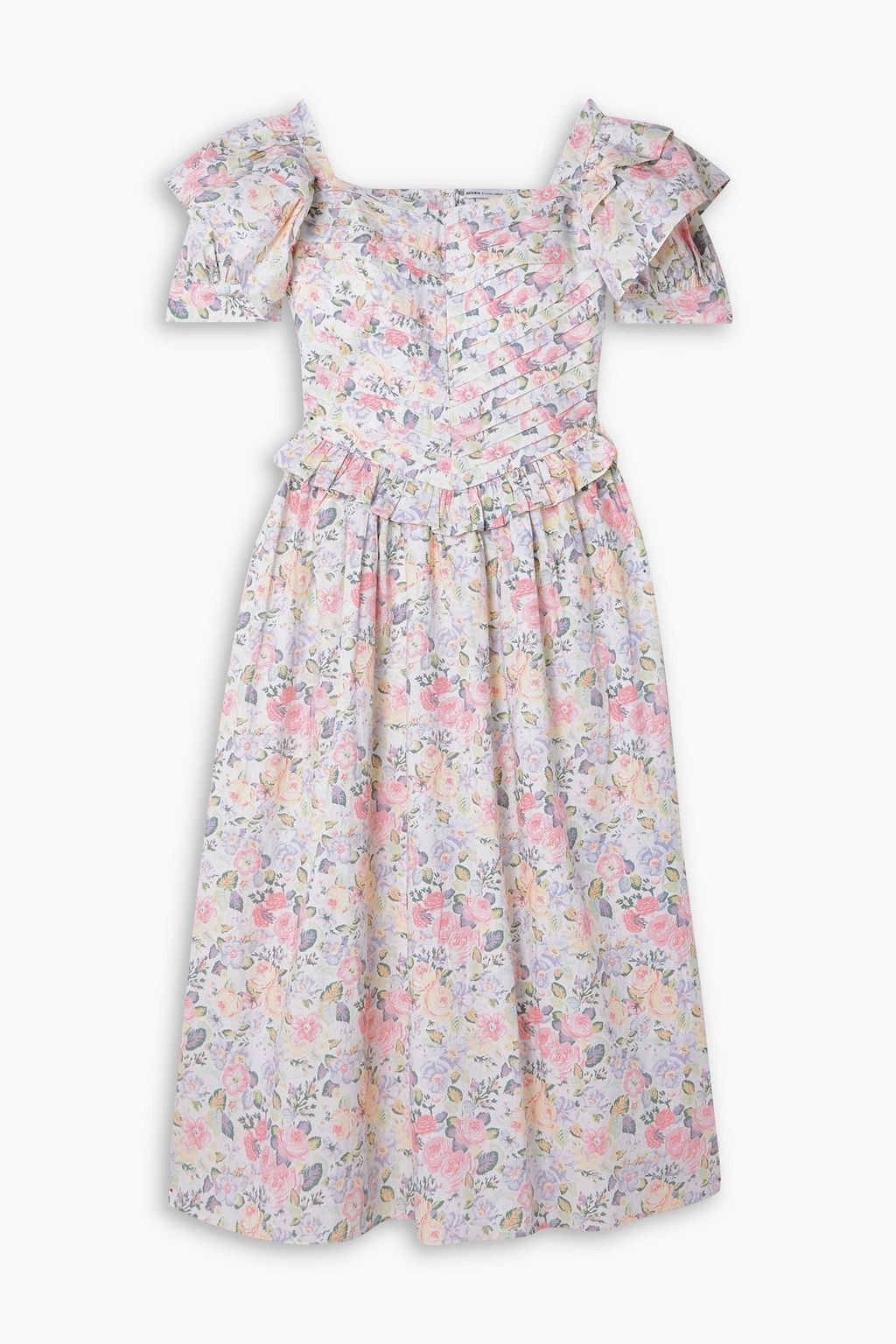 Laura ashley smocked dress hotsell