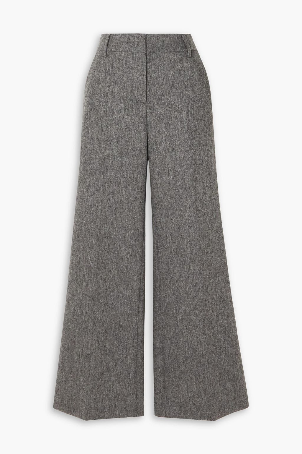 SEE BY CHLO City wool blend tweed straight leg pants THE OUTNET