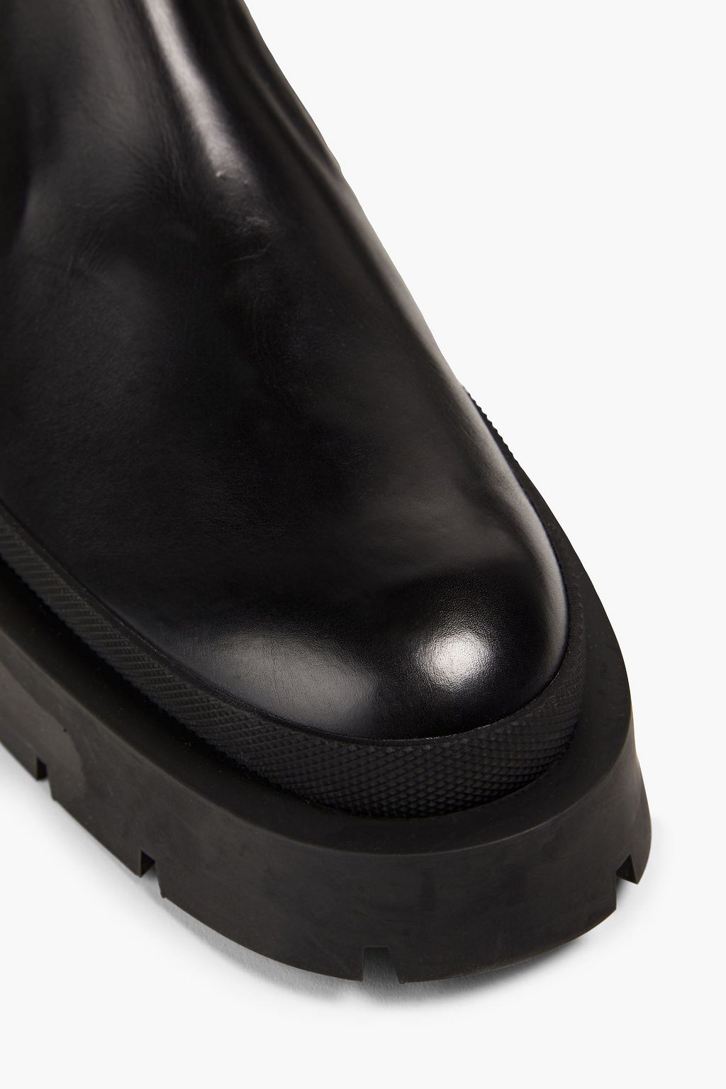 JIL SANDER Leather Chelsea boots