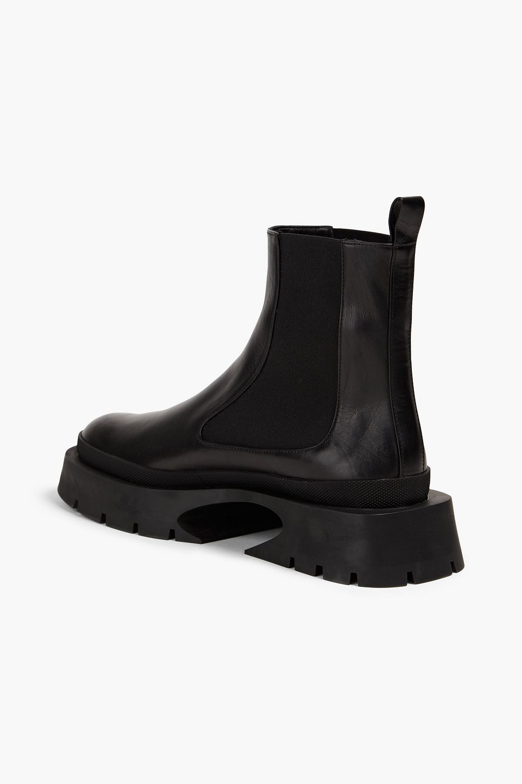 JIL SANDER Leather Chelsea boots