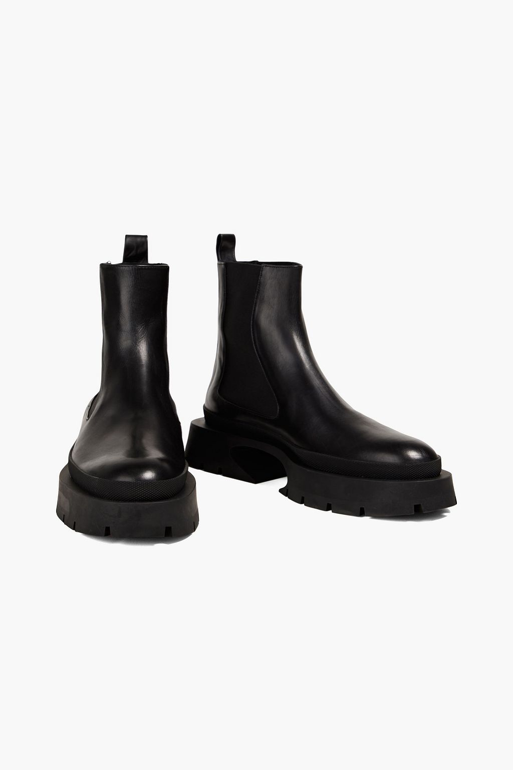 JIL SANDER Leather Chelsea boots
