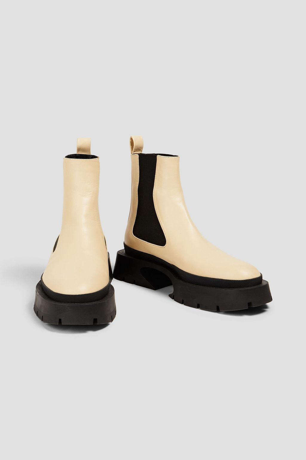 JIL SANDER レザー チェルシーブーツ