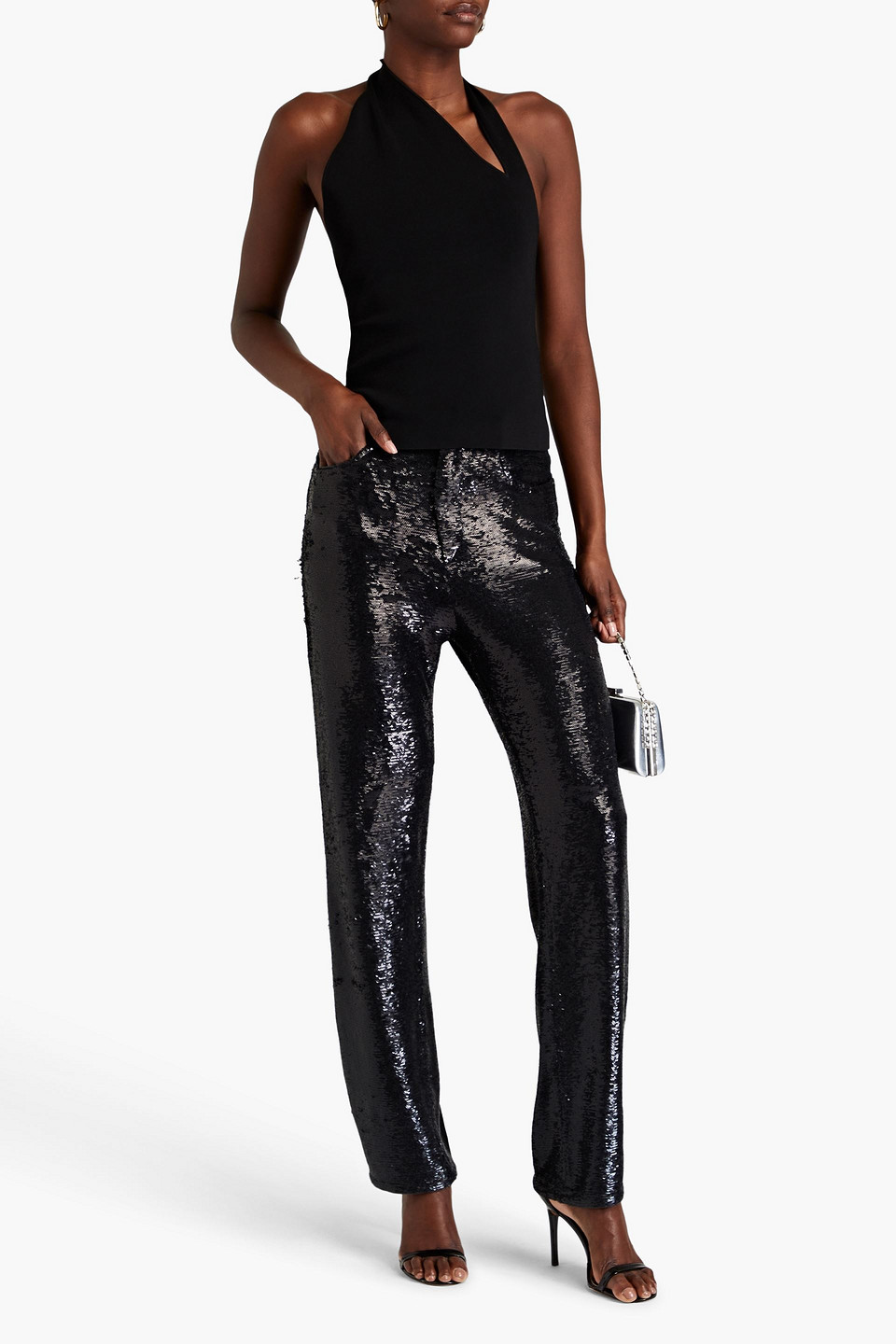 Galvan Artemis Top In Black