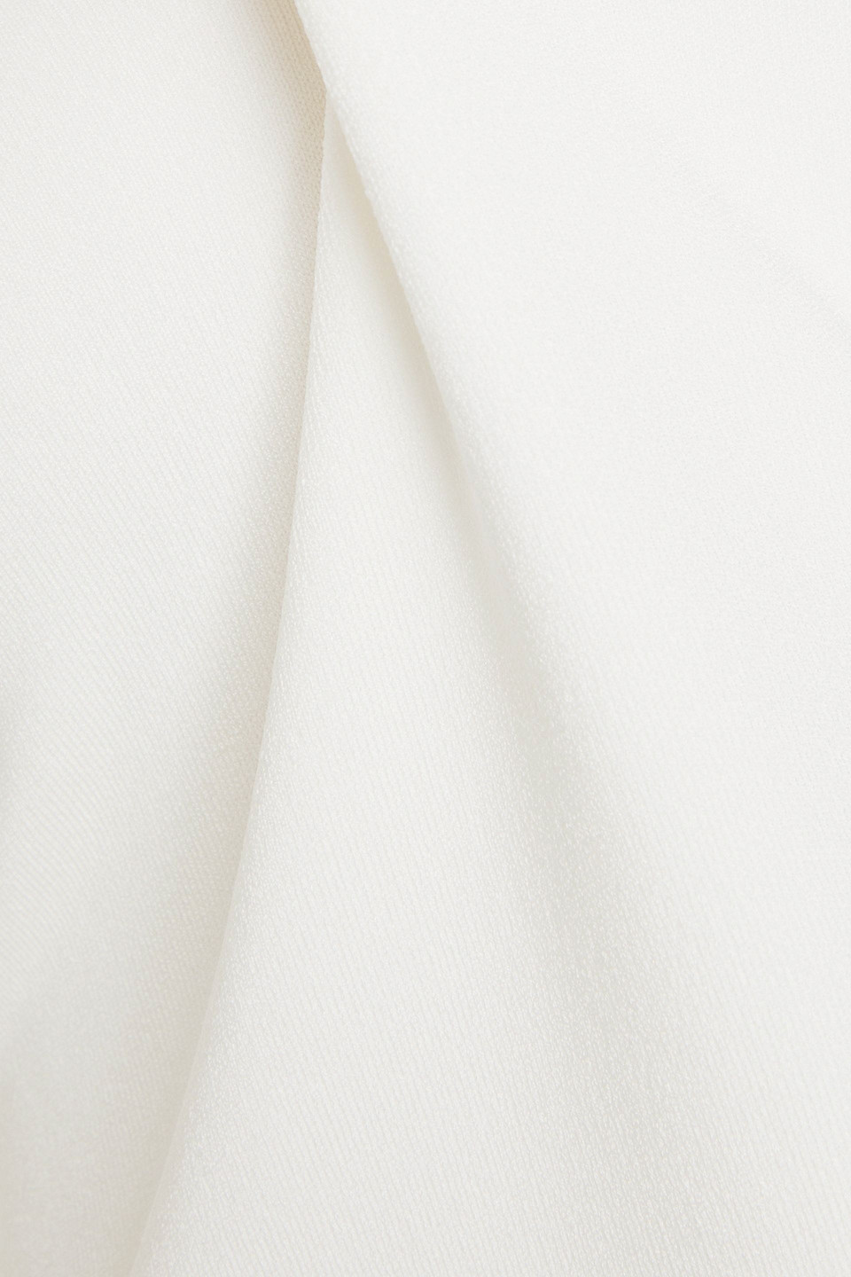 Galvan Andromeda Maxikleid Aus Stretch-strick Mit Cut-outs Und Kristallverzierung In White
