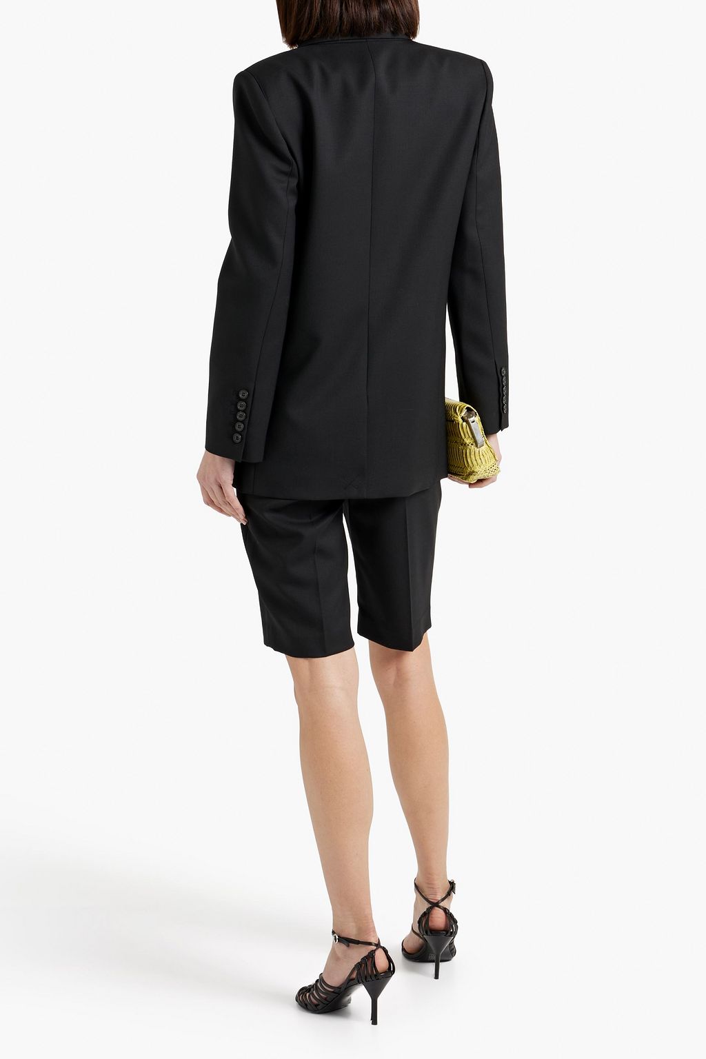 NILI LOTAN Diane wool-blend twill blazer