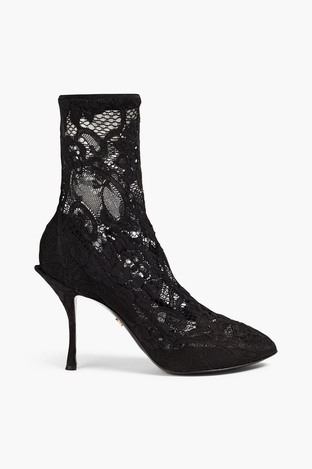 Dolce and gabbana lace boots 2025