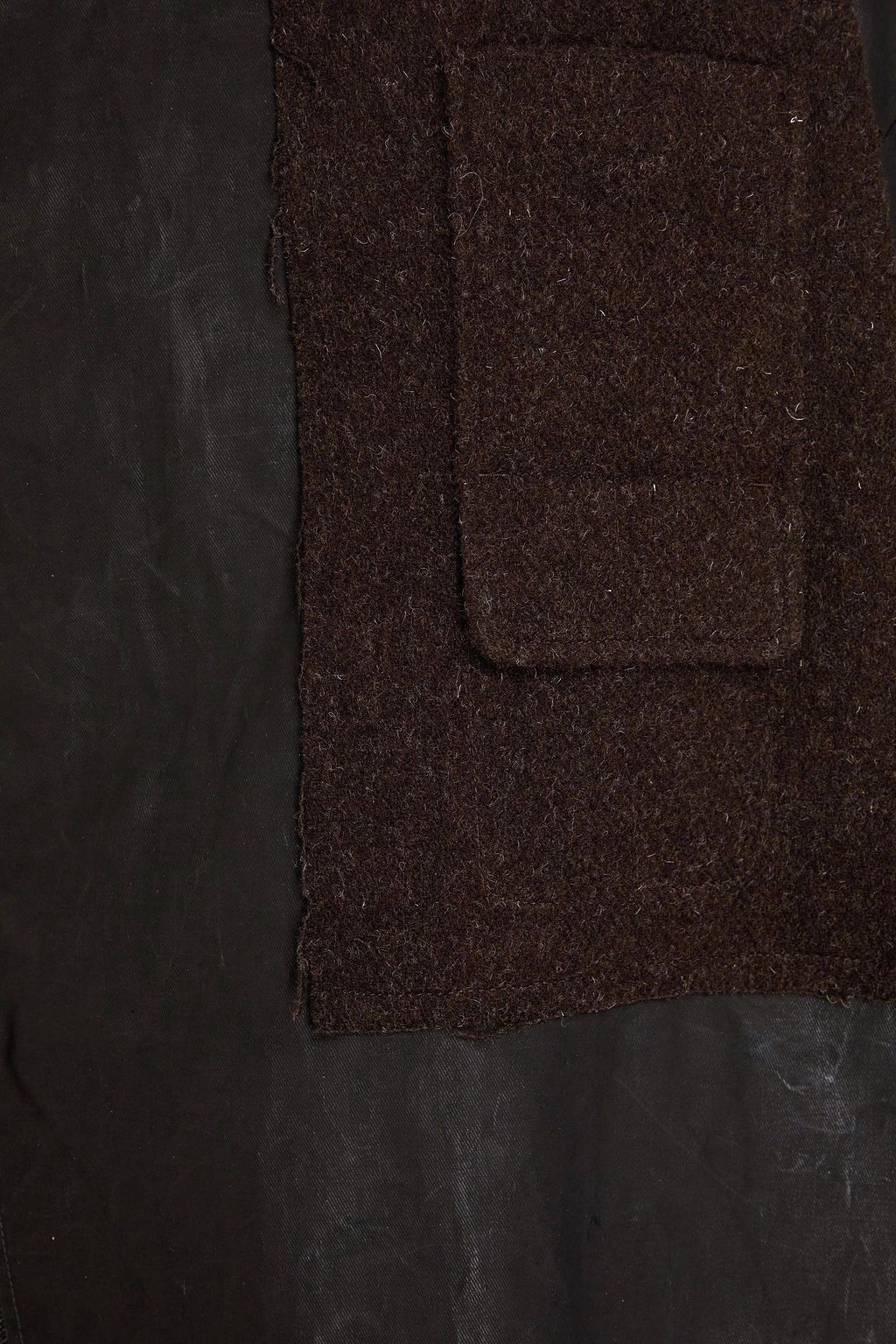 MAISON MARGIELA Waxed cotton-gabardine coat