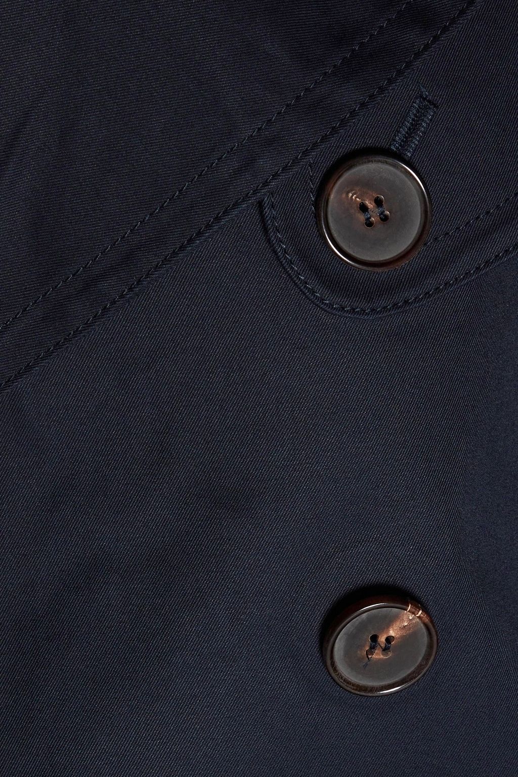 MAISON MARGIELA Double-breasted cotton-gabardine vest