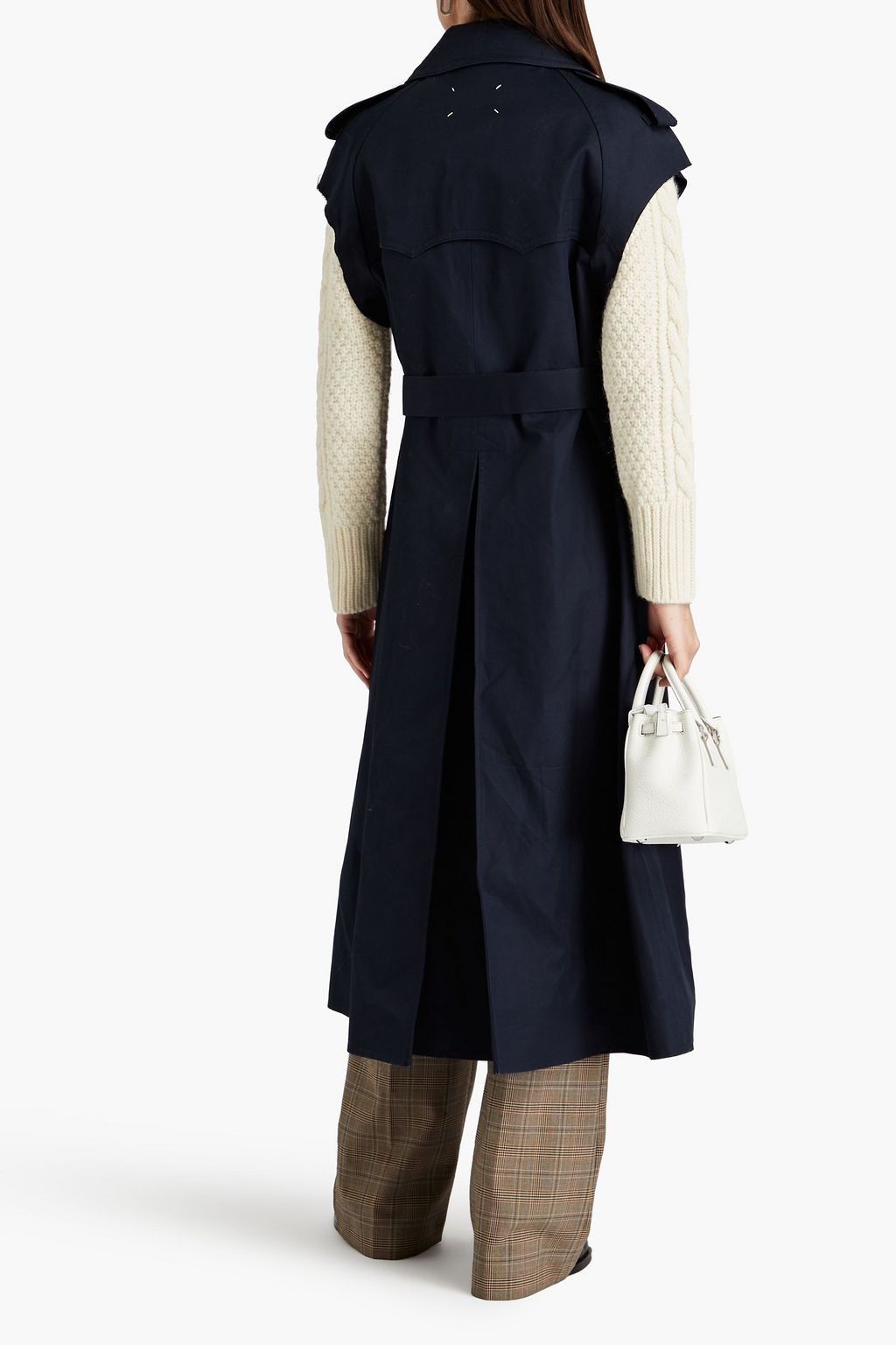 MAISON MARGIELA Double-breasted cotton-gabardine vest