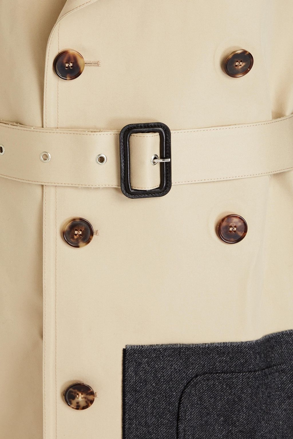 MAISON MARGIELA Double-breasted cotton-gabardine vest