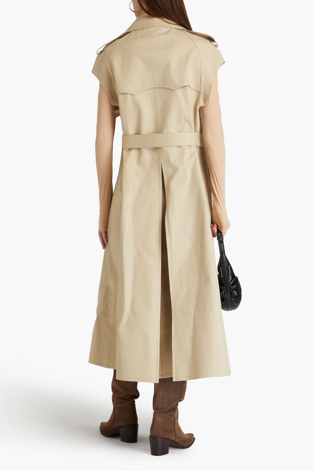 MAISON MARGIELA Double-breasted cotton-gabardine vest