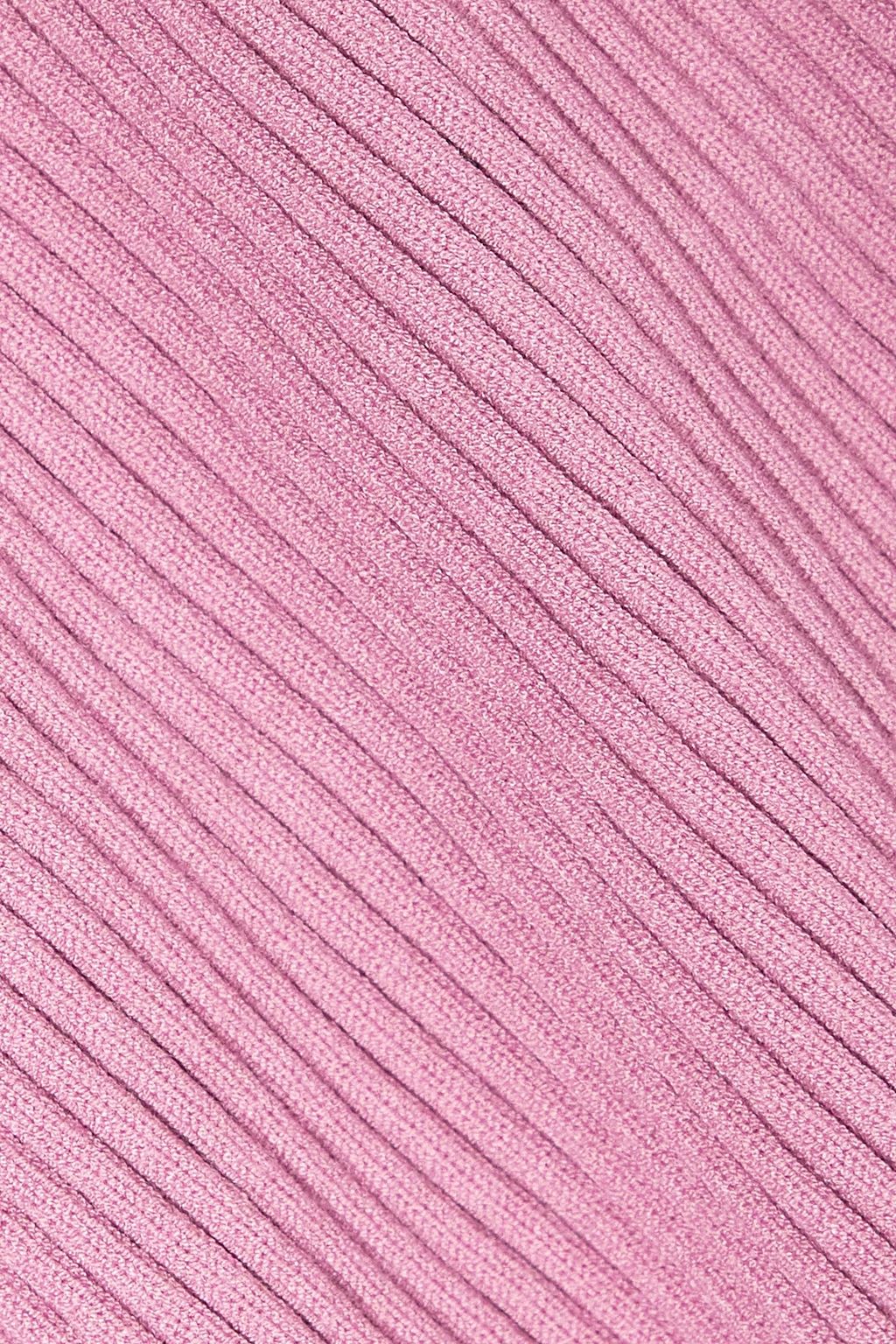 LVIR Asymmetric ribbed-knit top