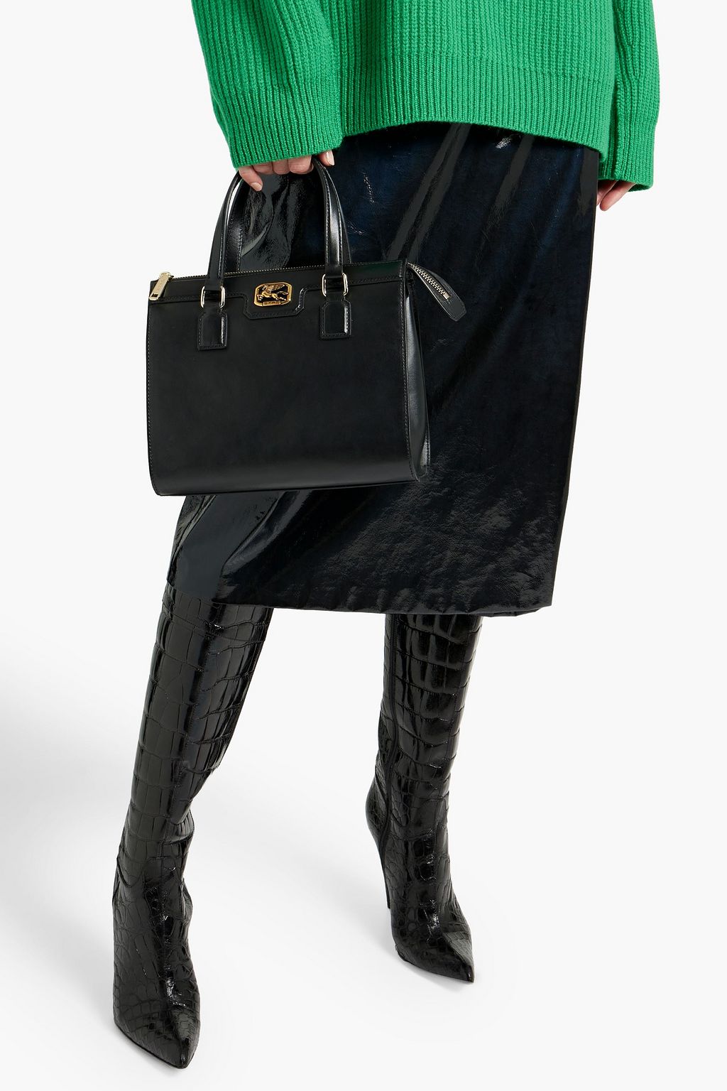 ETRO Leather tote