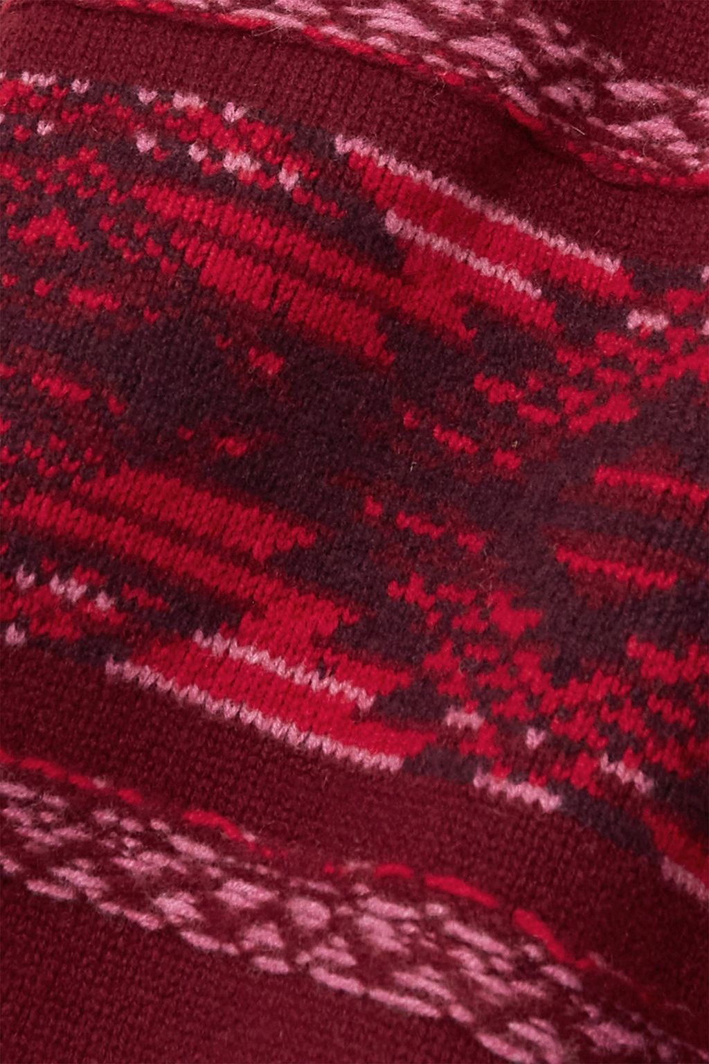 MARANT ÉTOILE Avril oversized jacquard-knit merino wool-blend sweater