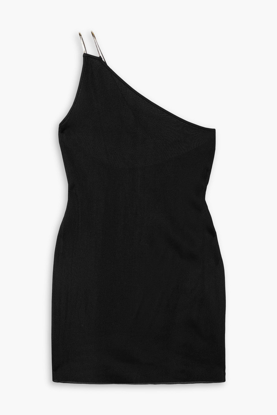 Gauge81 Sefrou One-shoulder Body-con Minidress In Black