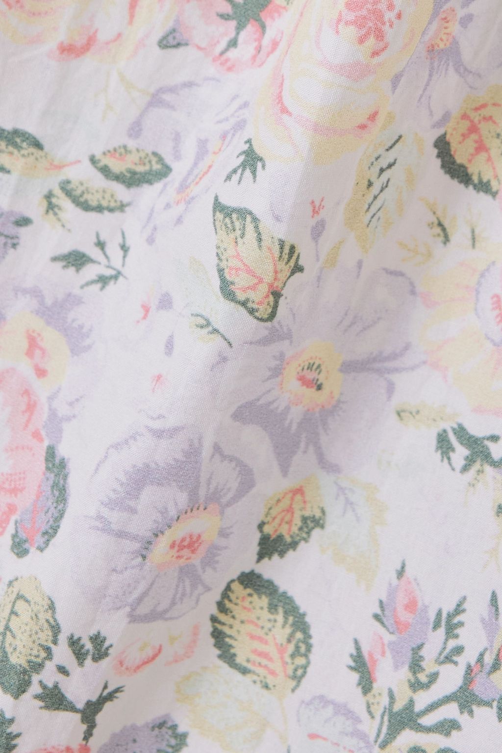 BATSHEVA X LAURA ASHLEY + Laura Ashley Ruthin paneled floral-print cotton-poplin midi dress