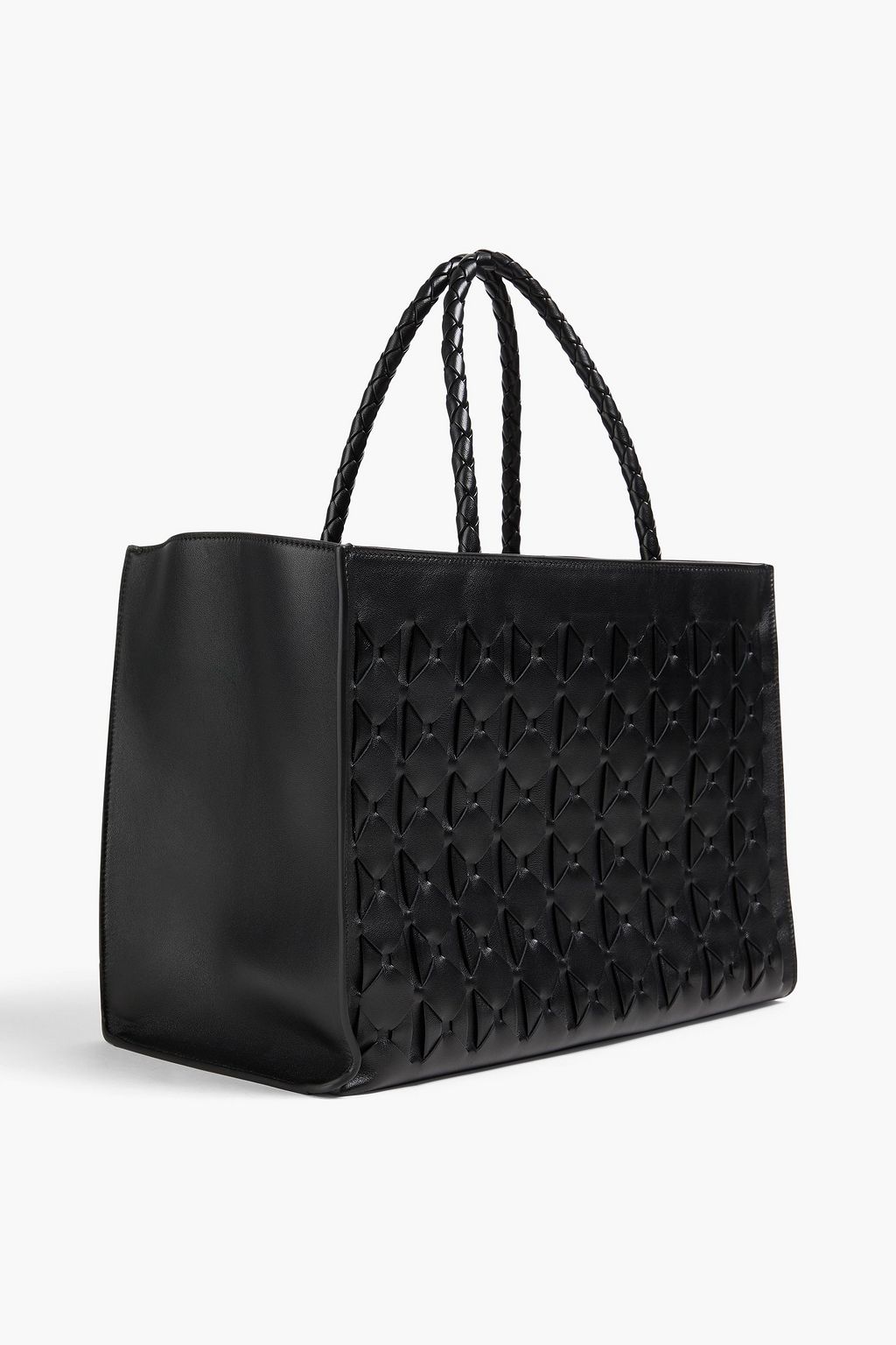 SERAPIAN Tote Bag „1928“ aus geflochtenem Leder