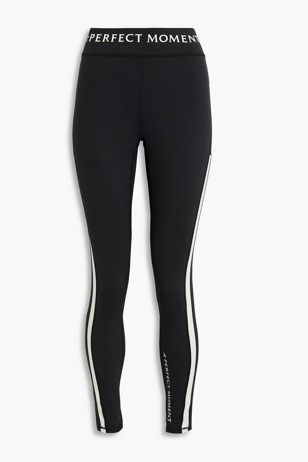 PERFECT MOMENT Printed stretch-jersey leggings