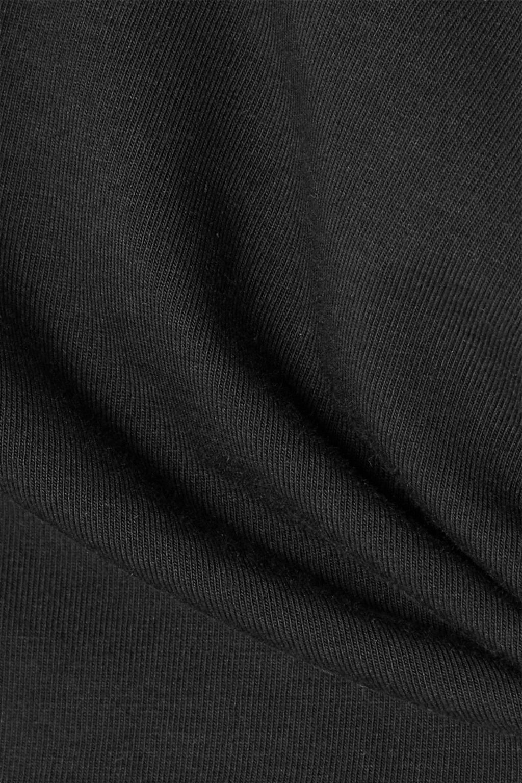 ATM ANTHONY THOMAS MELILLO Cropped ruched stretch-Pima cotton-jersey tank