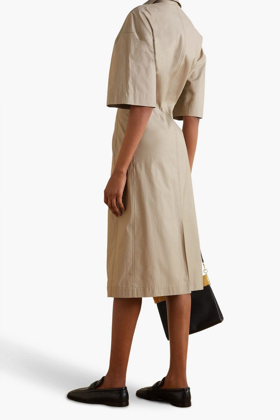  Gauchere - Safina Hemdkleid Aus Baumwollpopeline - Neutral - Fr 34 