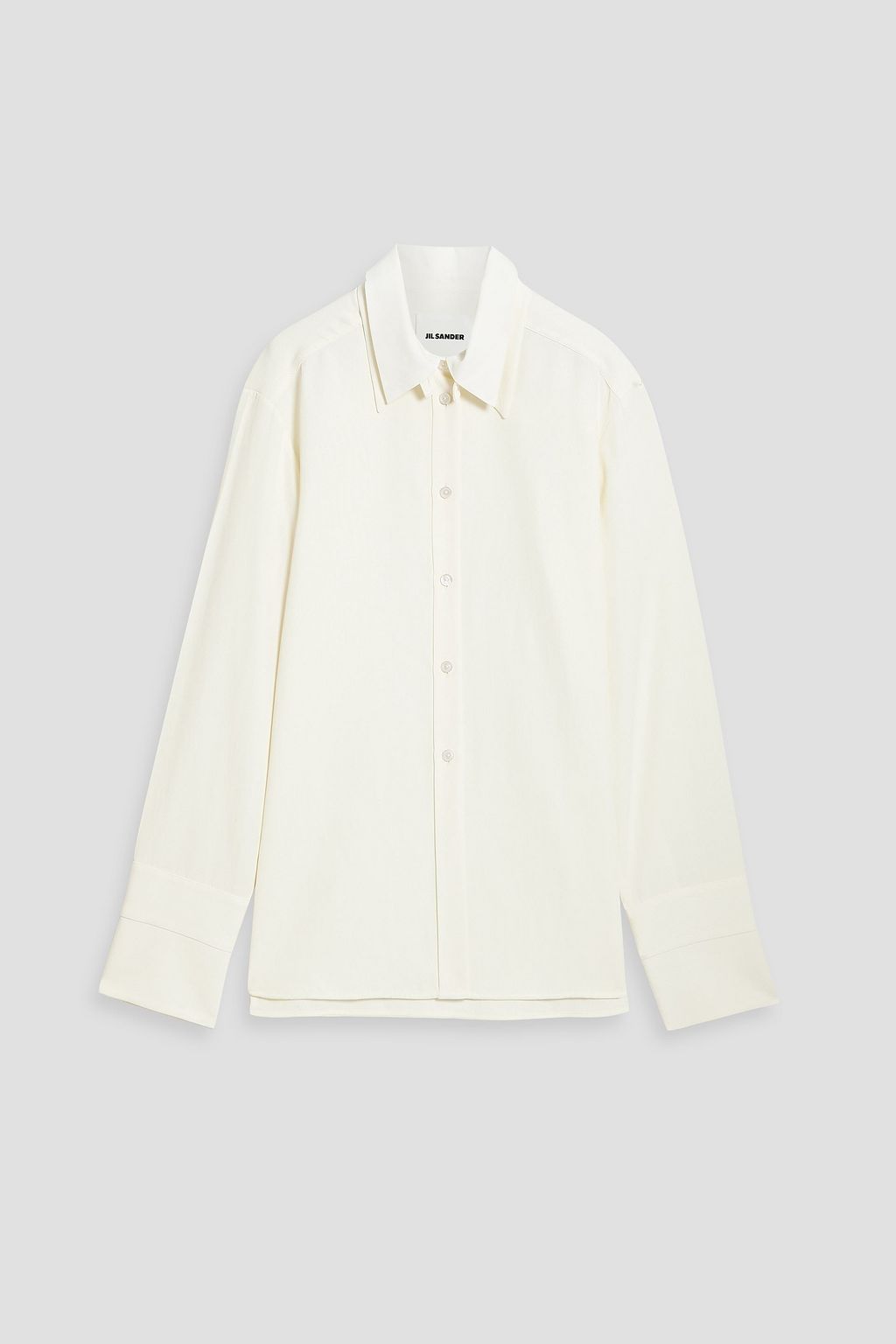 JIL SANDER Cutout grain de poudre shirt | THE OUTNET